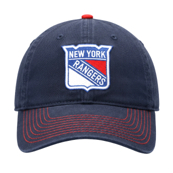 New York Rangers czapka baseballówka NHL Value Stitched Blue/Red