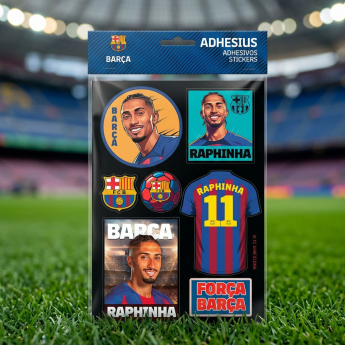 Barcelona naklejki Raphinha