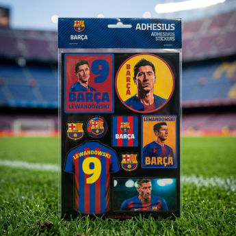 Barcelona naklejki Lewandowski