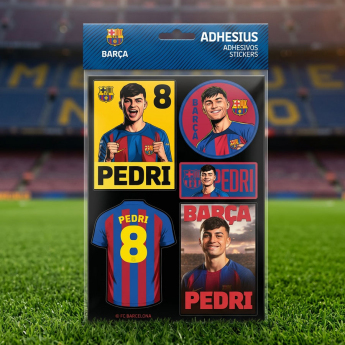 Barcelona naklejki Pedri