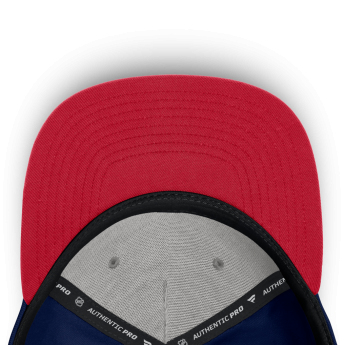 Montreal Canadiens czapka baseballówka NHL Fanatics Navy On Stage Podium Draft A-Frame Adjustable