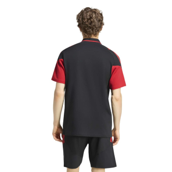 Manchester United męska koszulka polo Tiro black