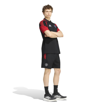 Manchester United męska koszulka polo Tiro black