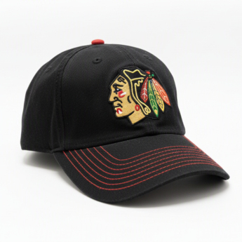 Chicago Blackhawks czapka baseballówka NHL Value Stitched Black/Red