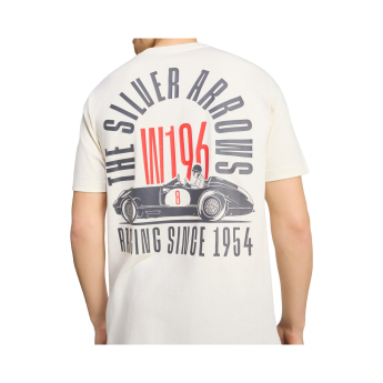 Mercedes AMG Petronas koszulka męska Silver Arrows 1955 Graphic F1 Team 2026