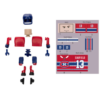 Montreal Canadiens figurka Cole Caufield #13 NHL Construct