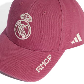 Real Madryt damska czapka baseballowa Baseball pink