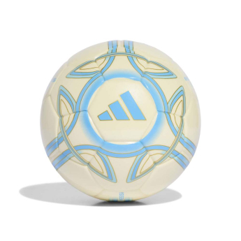 Lionel Messi piłka white blue