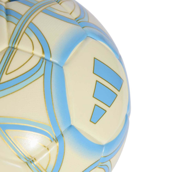 Lionel Messi piłka white blue