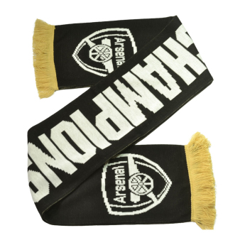 Arsenal szalik zimowy Champions black