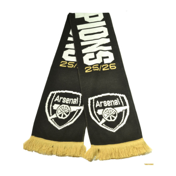 Arsenal szalik zimowy Champions black