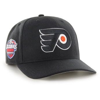 Philadelphia Flyers czapka baseballówka 47 Brand Captain Sure Shot MVP DP NHL black GS19