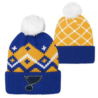 St. Louis Blues czapka zimowa dziecięca Patchwork Cuffed Knit