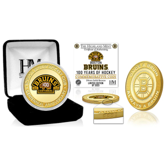 Boston Bruins Monety kolekcjonerskie 100th Anniversary Bronze Coin