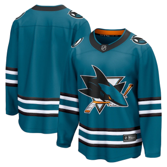 San Jose Sharks hokejowa koszulka meczowa Breakaway Home Jersey Teal