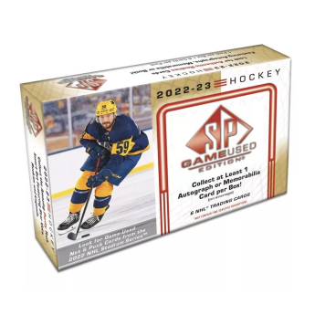 NHL pudełka karty hokejowe NHL 2022-23 Upper Deck SP Game Used Hobby Box