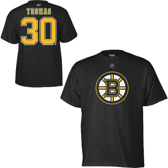 Boston Bruins koszulka męska #30 Tim Thomas black