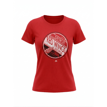 Detroit Red Wings koszulka damska Circle red