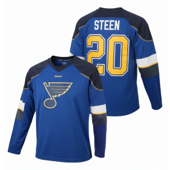 St. Louis Blues męska koszulka z długim rękawem Alexander Steen #20