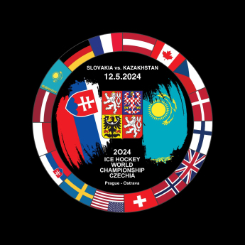 Reprezentacje hokejowe krążek Ice Hockey World Championship Czechia MS 2024 Dueling 12.5.2024 Slovakia vs. Kazakhstan