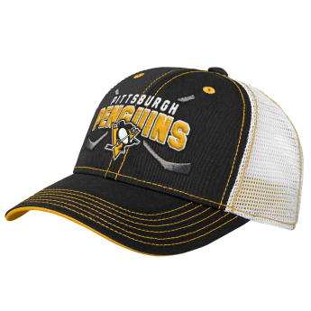 Pittsburgh Penguins dziecięca czapka baseballowa Lockup Meshback Adjustable
