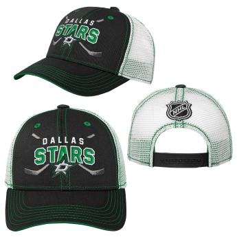 Dallas Stars dziecięca czapka baseballowa Lockup Meshback Adjustable