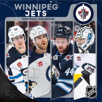Winnipeg Jets kalendarz 2025 Wall Calendar