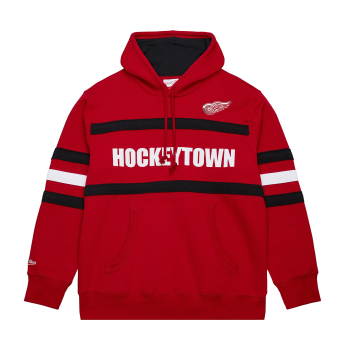 Detroit Red Wings męska bluza z kapturem Head Coach Hoodie Current Logo