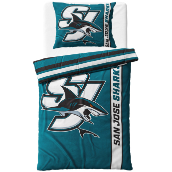 San Jose Sharks pościel na jedno łóżko Belt