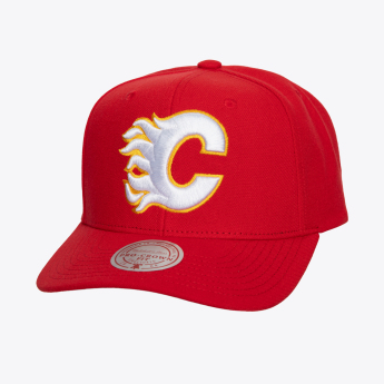Calgary Flames czapka flat baseballówka Team Ground 2.0 Pro Snapback