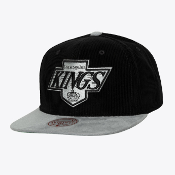 Los Angeles Kings czapka flat baseballówka Sueduroy Snapback