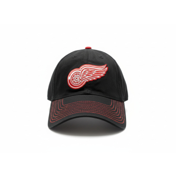 Detroit Red Wings czapka baseballówka NHL Value Stitched Black/Red