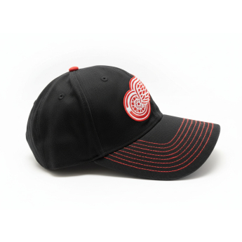 Detroit Red Wings czapka baseballówka NHL Value Stitched Black/Red