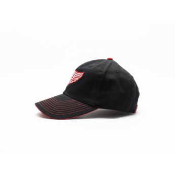 Detroit Red Wings czapka baseballówka NHL Value Stitched Black/Red