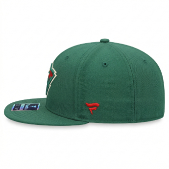 Minnesota Wild czapka baseballówka NHL Core Fitted 7 Flex