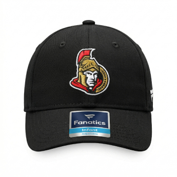 Ottawa Senators dziecięca czapka baseballowa NHL Simple Black