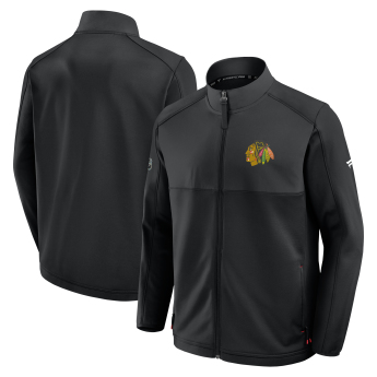 Chicago Blackhawks kurtka męska Authentic Pro Rink Poly Fleece FZ