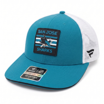 San Jose Sharks czapka baseballówka Authentic Pro A/Cap Structured Mid-Crown Adj