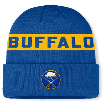 Buffalo Sabres czapka zimowa Authentic Pro A/Cap Cuffed inscription