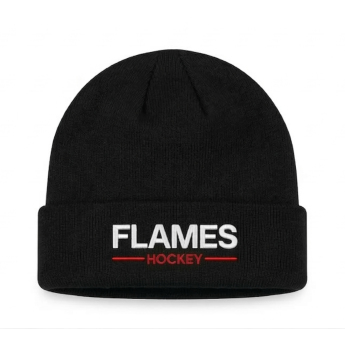Calgary Flames czapka zimowa Authentic Pro A/Cap Cuffed Beanie
