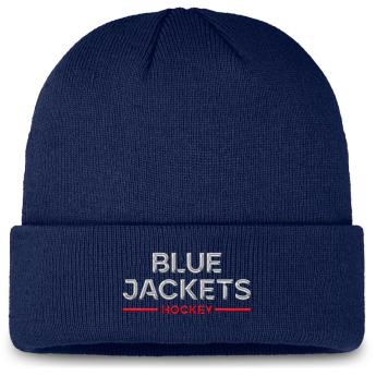 Columbus Blue Jackets czapka zimowa Authentic Pro A/Cap Cuffed