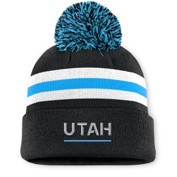Utah Hockey Club czapka zimowa damska Authentic Pro W/Cap Cuffed Pom Beanie