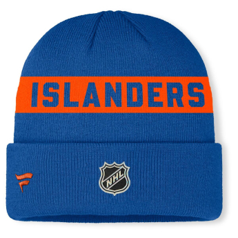 New York Islanders czapka zimowa Authentic Pro A/Cap Cuffed inscription