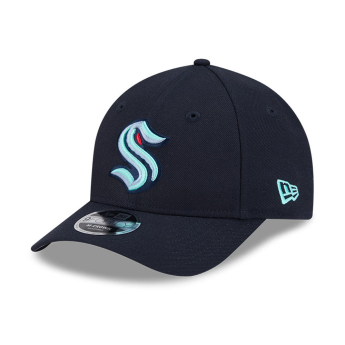 Seattle Kraken czapka baseballówka New Era 940MC black