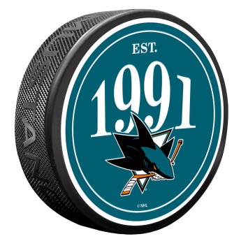 San Jose Sharks krążek Founding Year