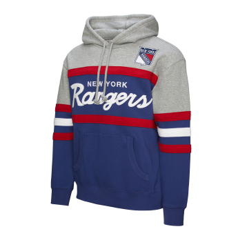 New York Rangers męska bluza z kapturem Head Coach Hoodie Current Logo