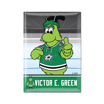 Dallas Stars magneska Metal Mascot