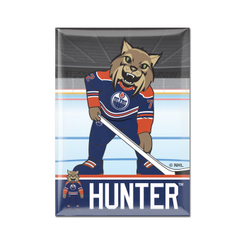 Edmonton Oilers magneska Metal Mascot