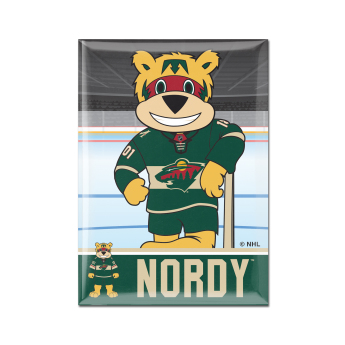 Minnesota Wild magneska Metal Mascot