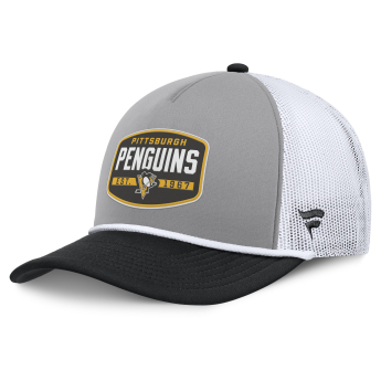 Pittsburgh Penguins czapka baseballówka Course Adjustable Foam Front A-Frame Meshaback